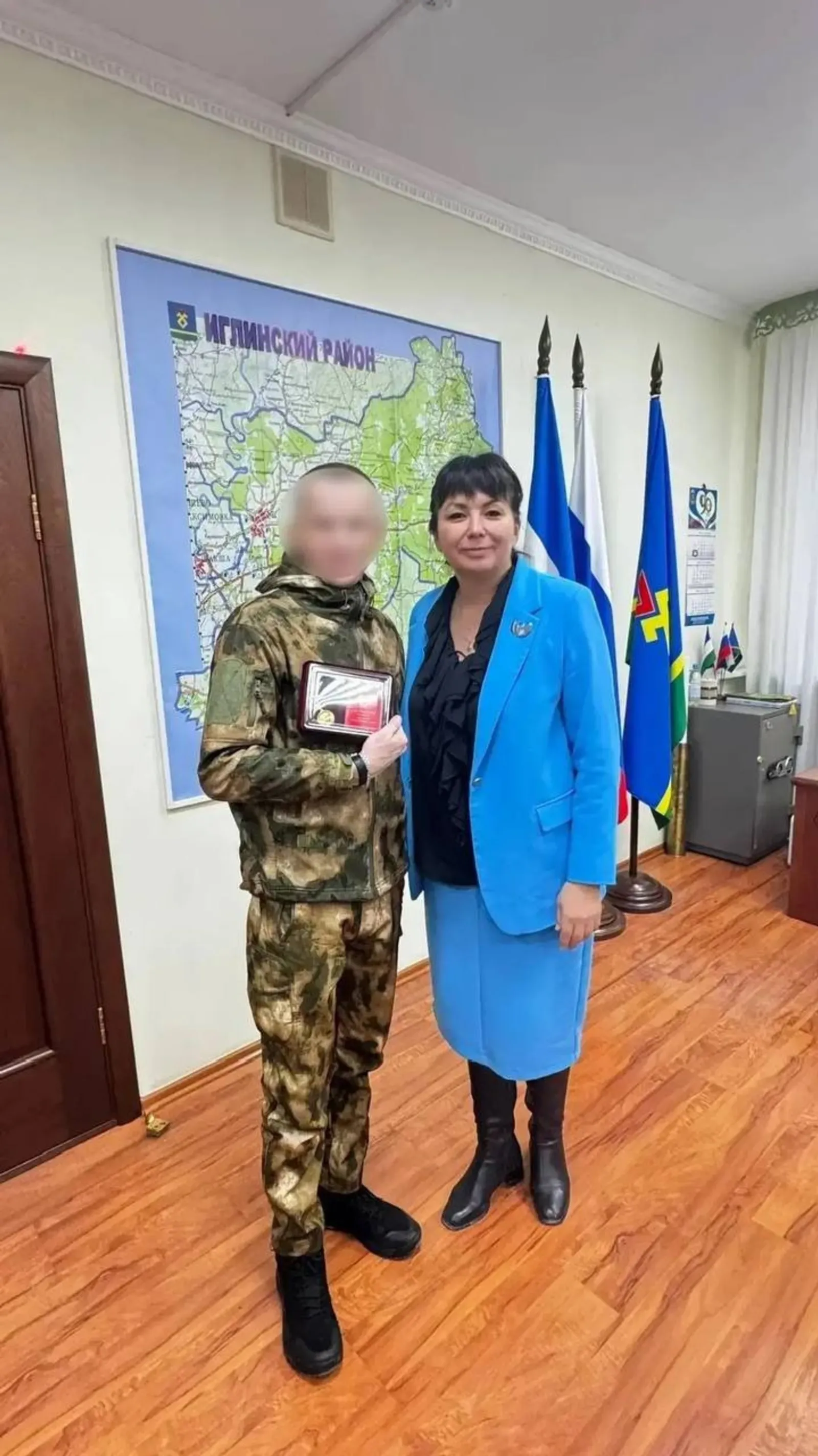 СВОда катнашучы яугир  күп балалы әти булган
