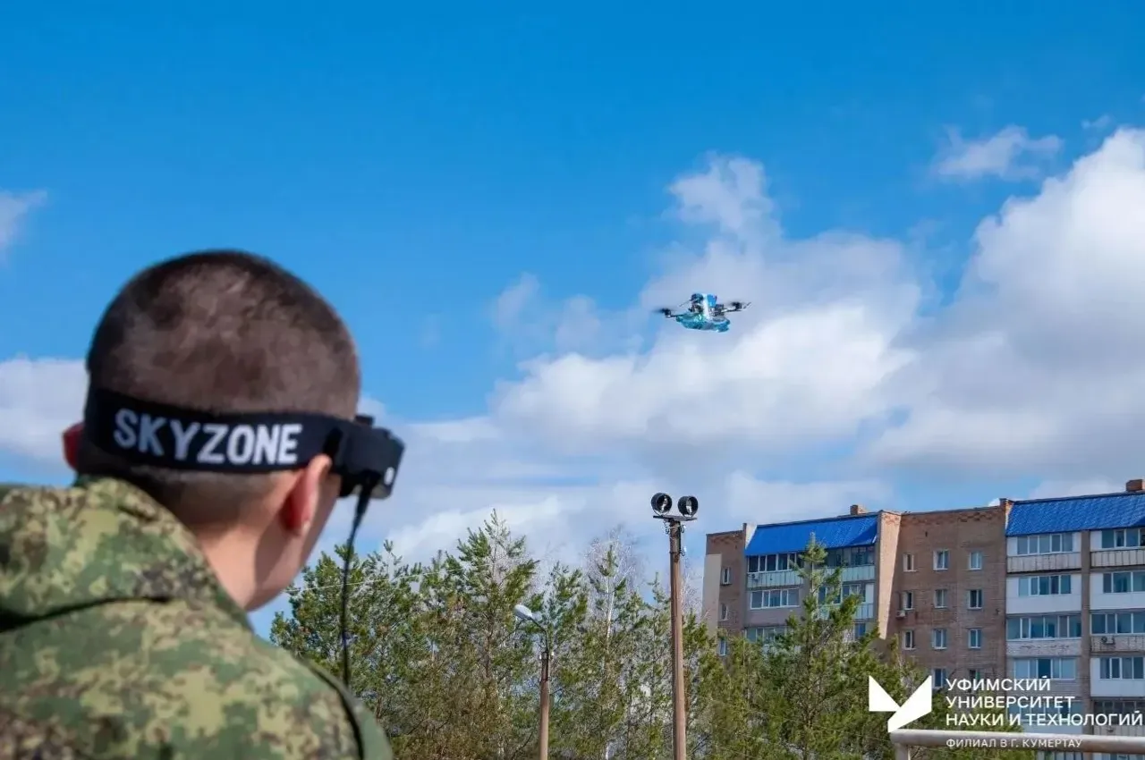 Уфа фән һәм технологияләр университетының матбугат хезмәте/ “Святой” позывнойлы БПЛА операторының шәхси архивыннан