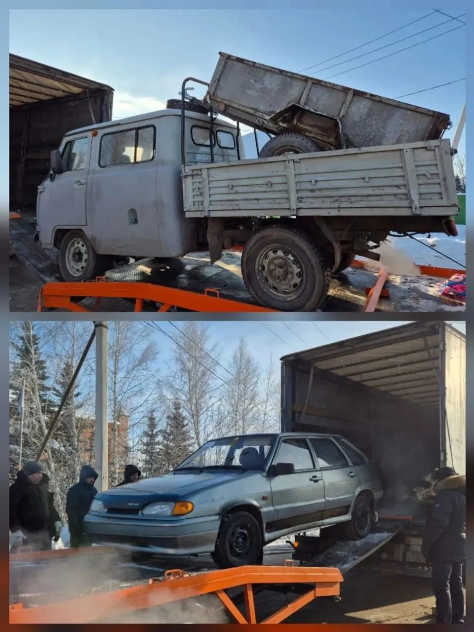 Чакмагыш районы СВО зонасына зур партия транспорт җибәрде