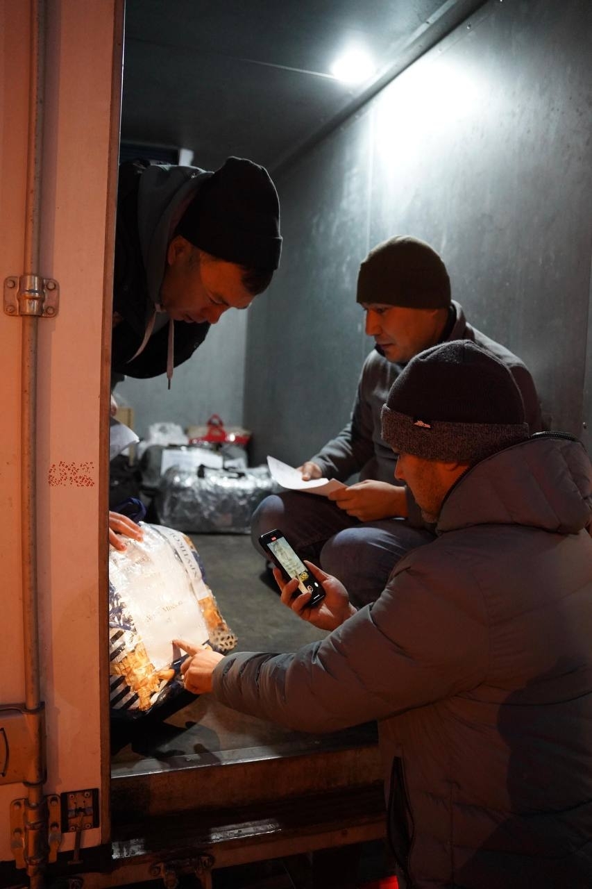 Акцияне оештыручылар фотосурәте.