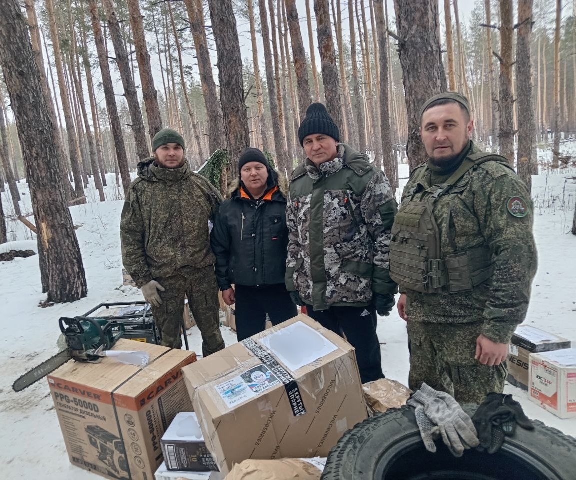 Чакмагыш районы башлыгы махсус хәрби операция зонасында булып кайтты