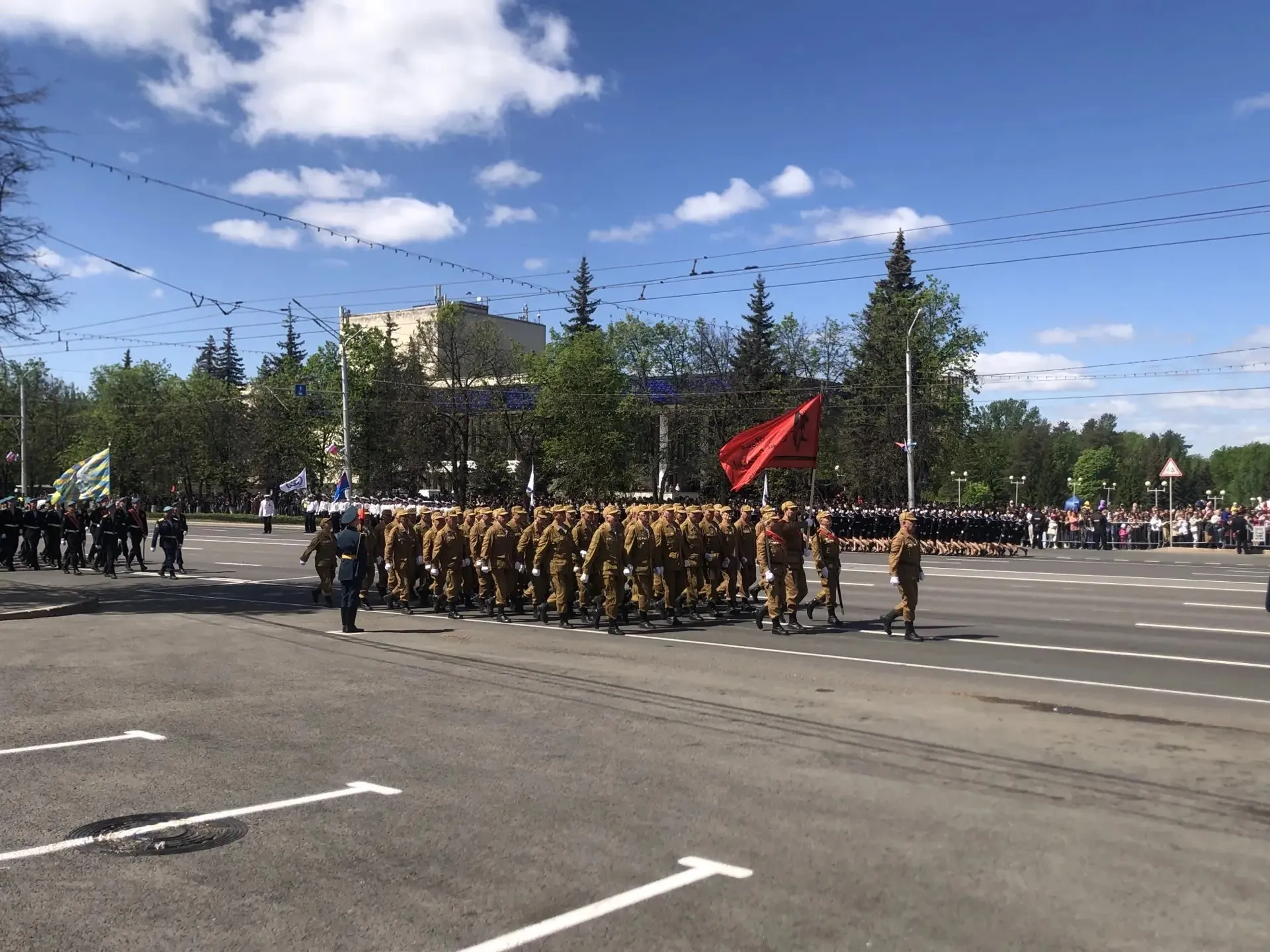 Җиңү парады истә кала ул