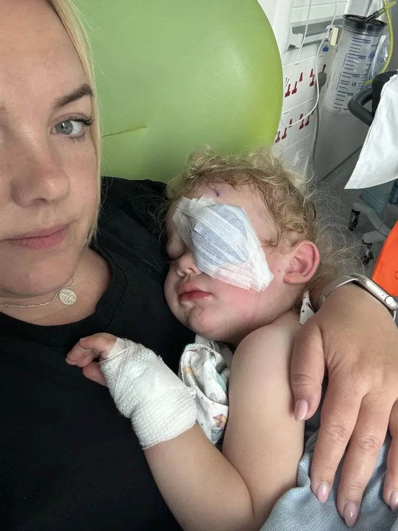 Дүрт айлык кызның күзендә рак тапканнар