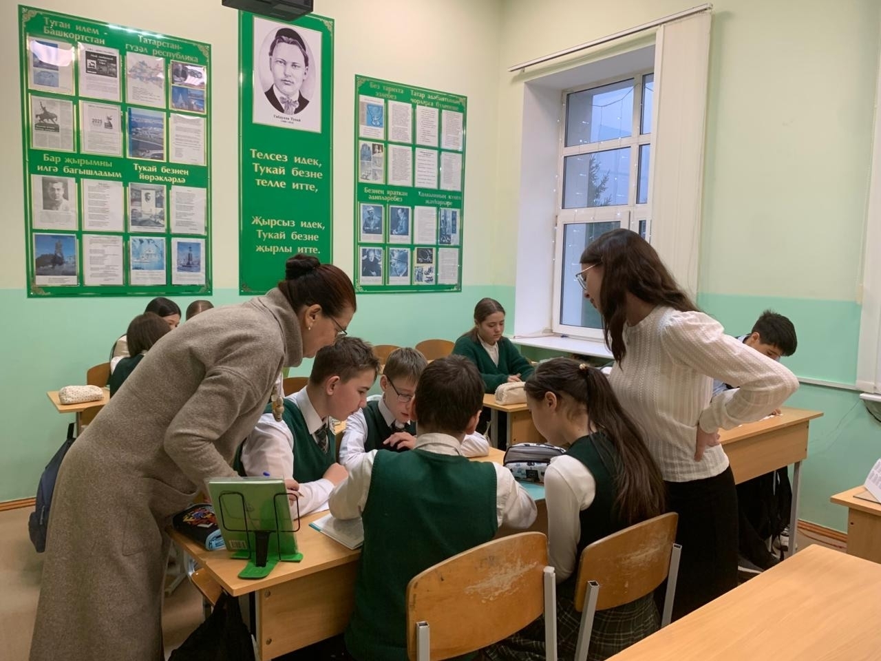 Туташлар мәктәпкә китте