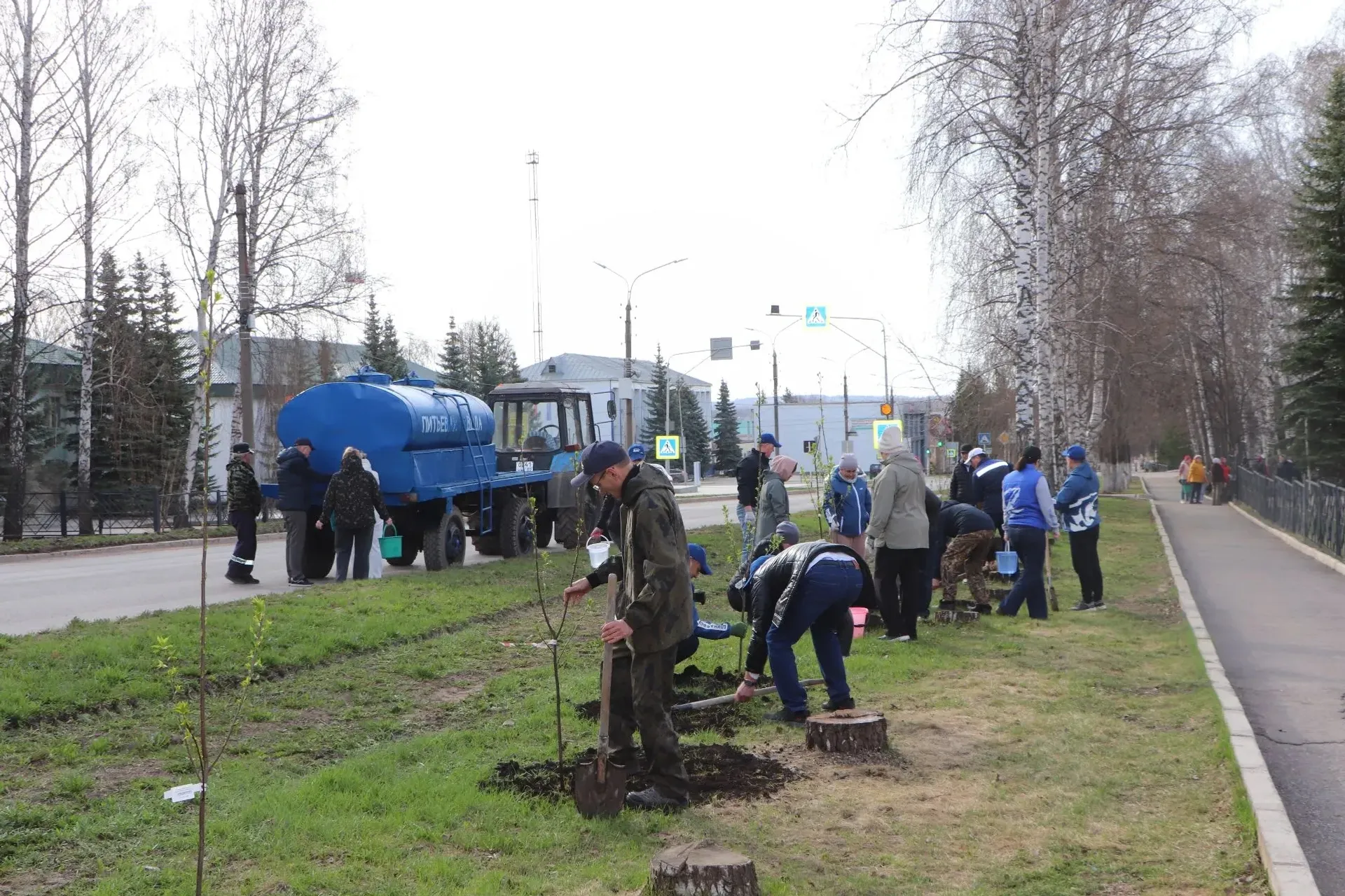 Чакмагышлылар "Яшел Башкортстан" акциясенә кушылды