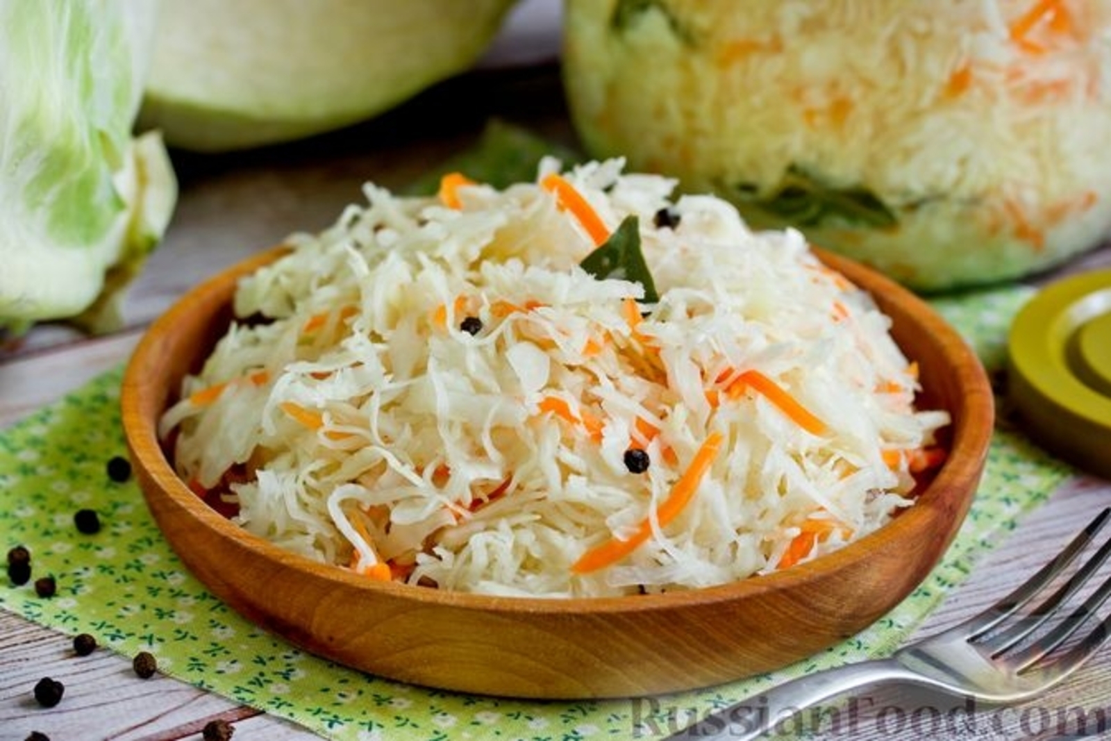 Аш серкәсеннән башка кәбестә тозлау