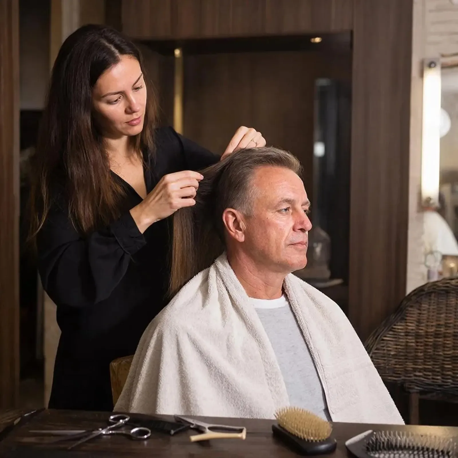 Ир-ат чәчен хатын-кыз кисә аламы?