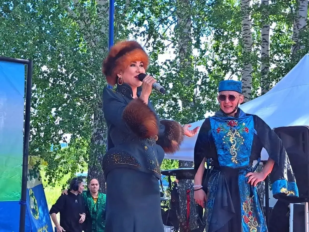 Чакмагыш районы Сабантуйларын гадәттәгечә Тайняш авылы Хезмәт туе башлап җибәрде