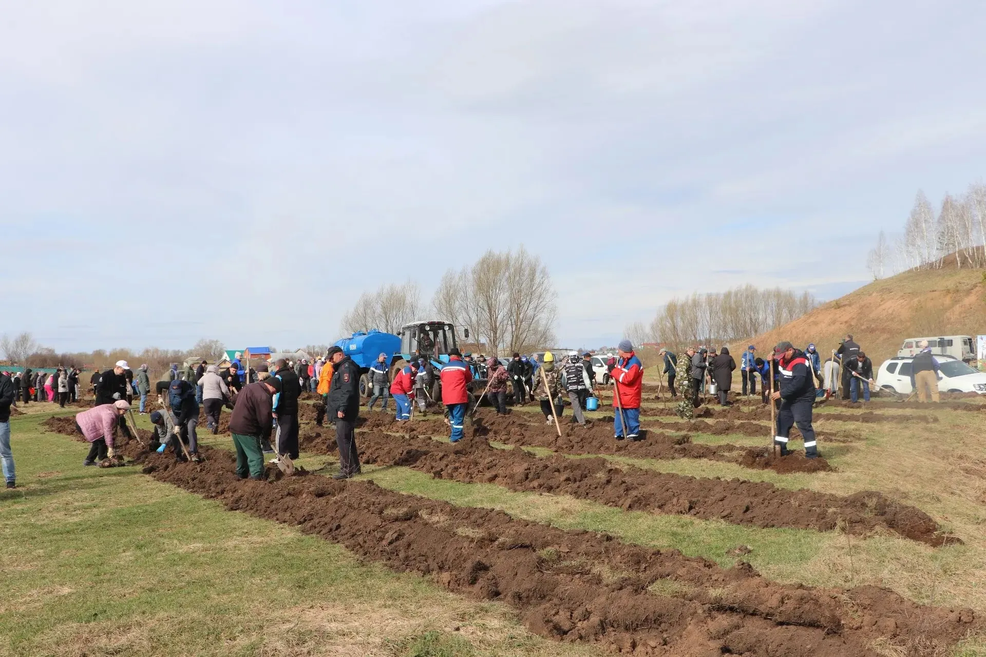 Чакмагышлылар "Яшел Башкортстан" акциясенә кушылды