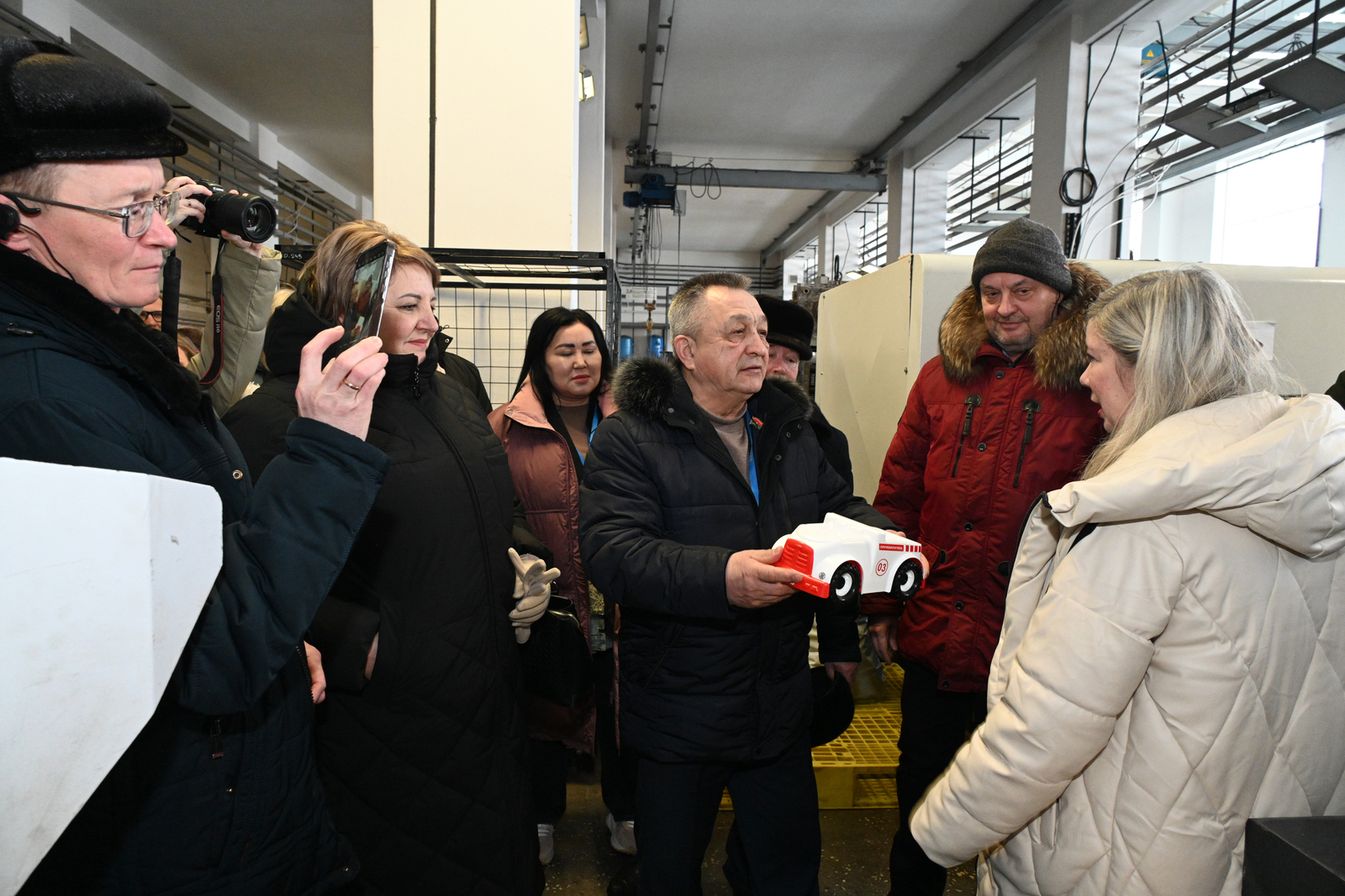 Бөре уенчыклары кунакларга ошады