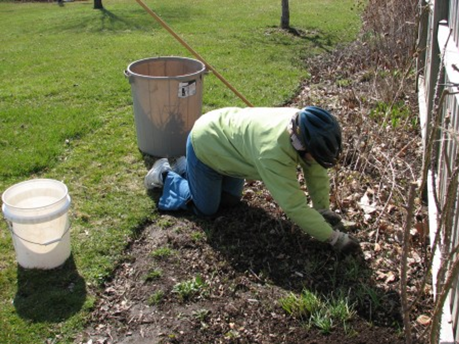 Апрельдә бакча эшләре