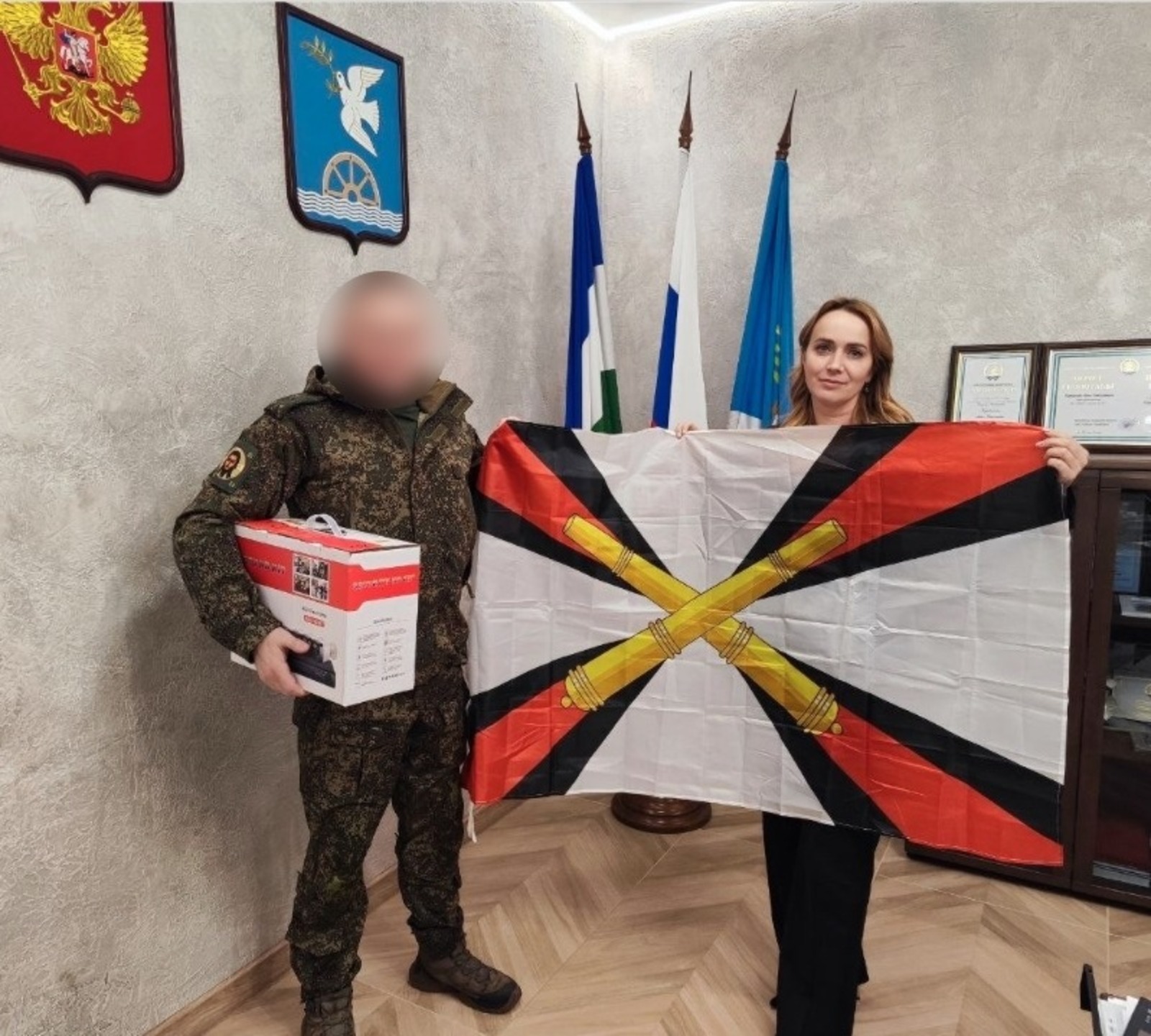 Район башлыгы яугиргә видеокүзәтү системасын тапшырды