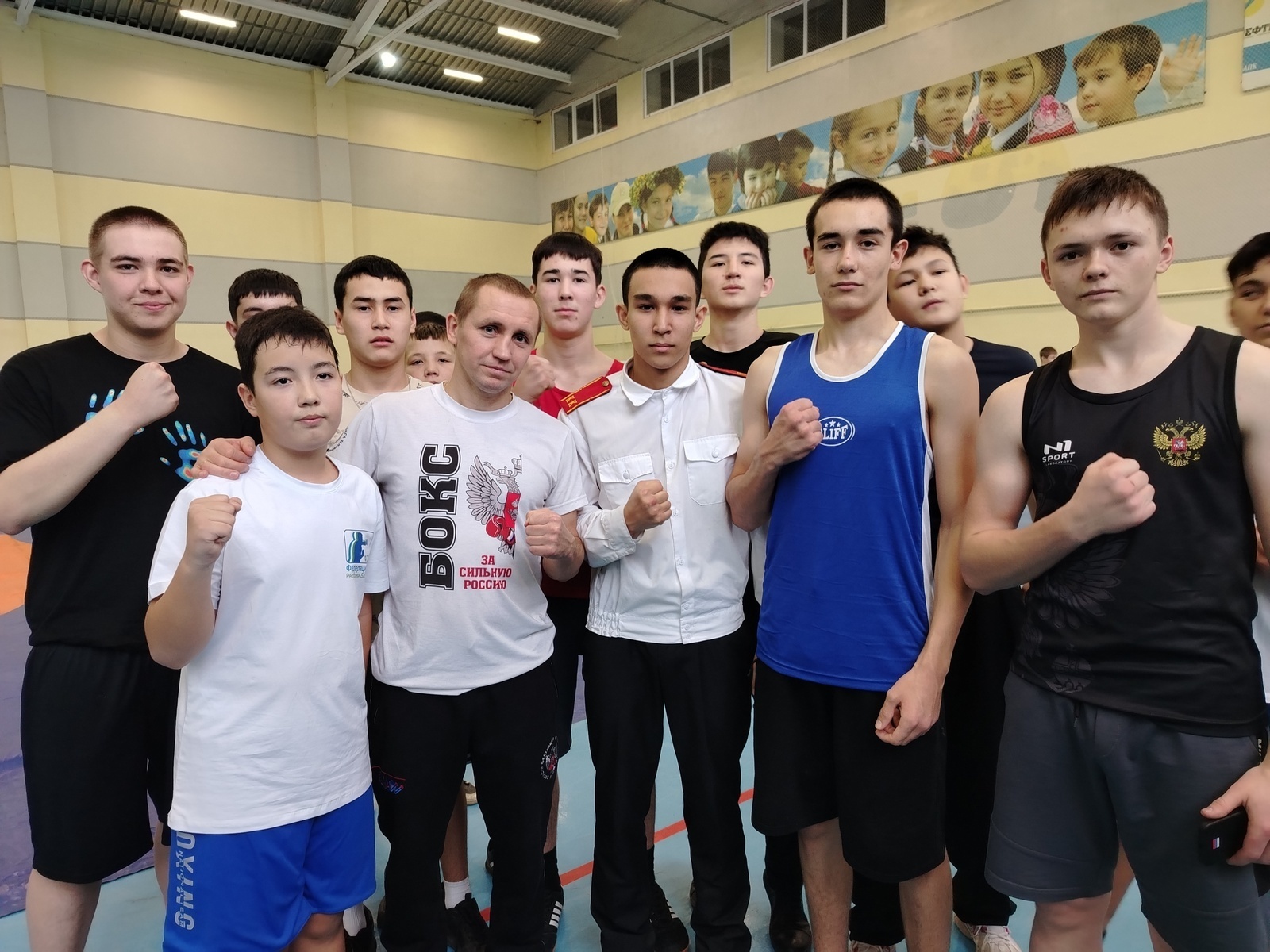 Баймакта боксчылар мастер-класс күрсәтте!