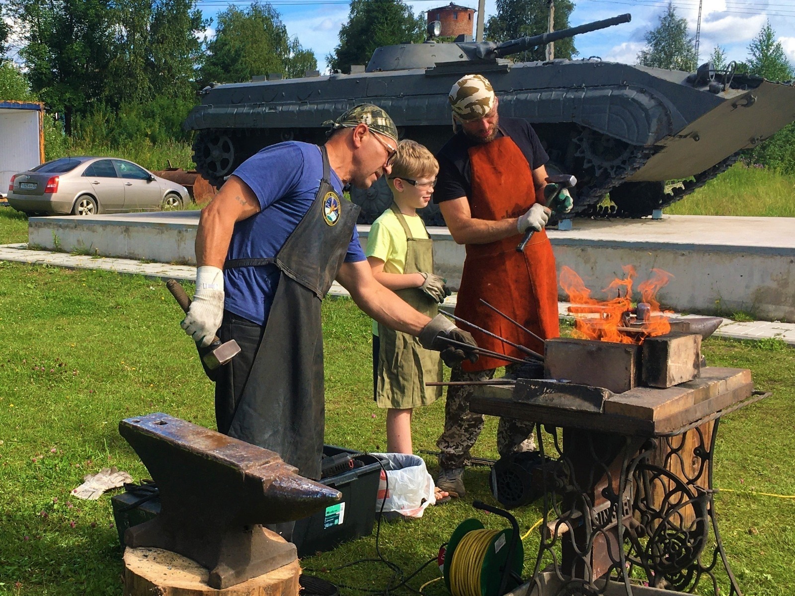 "Ватанны саклаучылар” фондының "Башинформ" агентлыгына биргән фотосы.