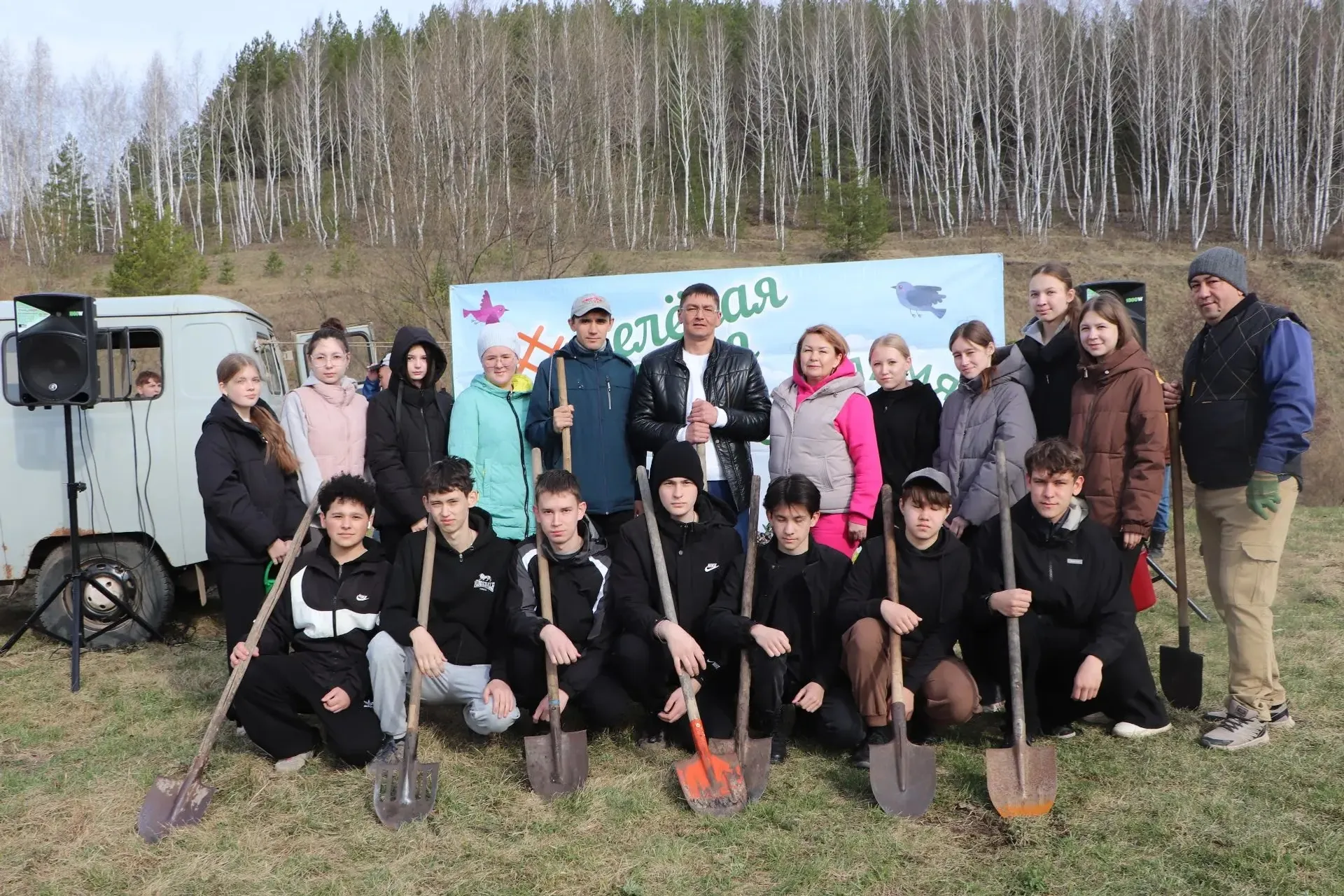 Чакмагышлылар "Яшел Башкортстан" акциясенә кушылды