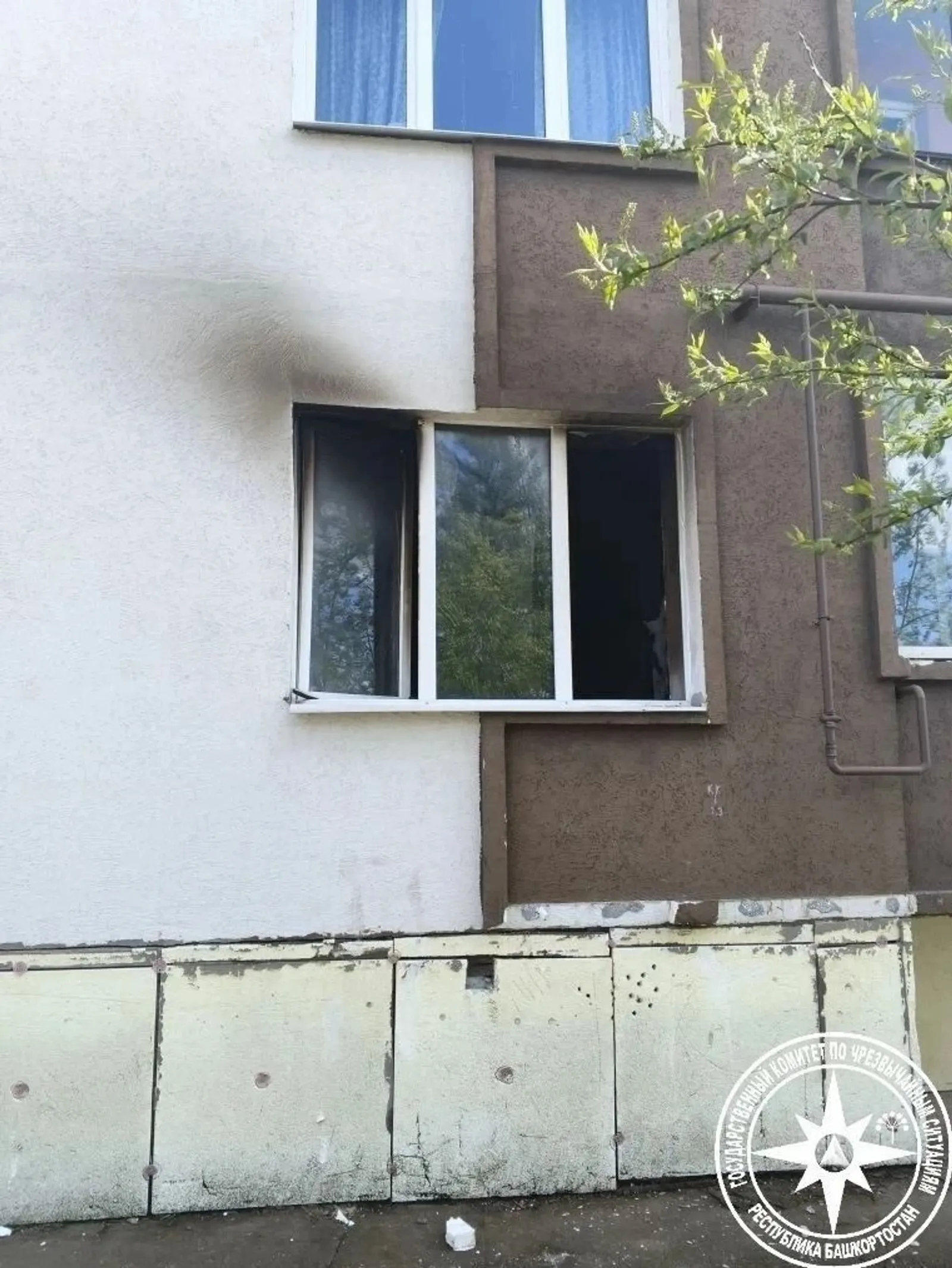 Өлкән яшьтәге  ир-ат янып үлгән